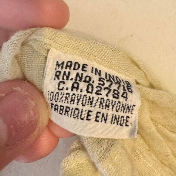 Vintage Papillon  90's Hopeless Romantic Crinkle Tee Style Midi Dress Small - Picture 4 of 8